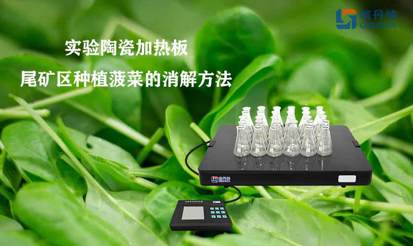 實驗陶瓷加熱板對尾礦區種植菠菜的消解方法